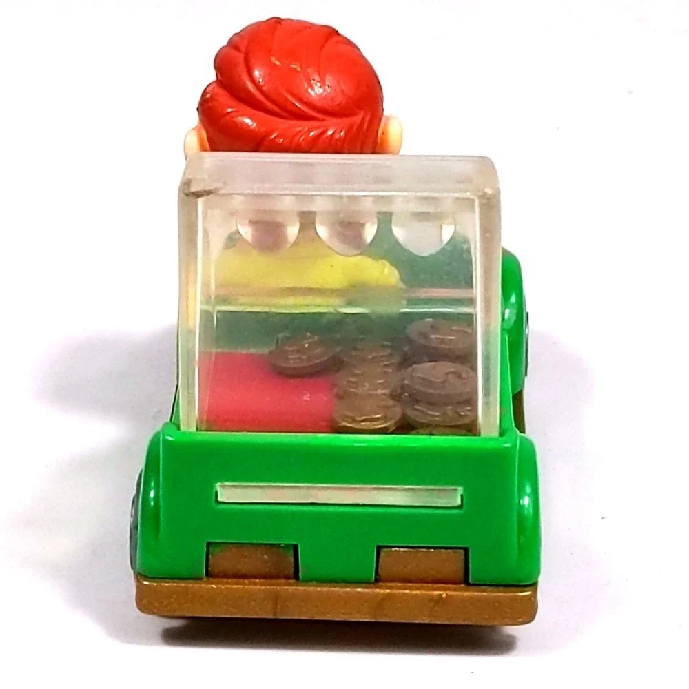 VTG 1992 Warner Bros Montana‎ Max Tiny Toon Adventures Car Toy Green Gold Dollar